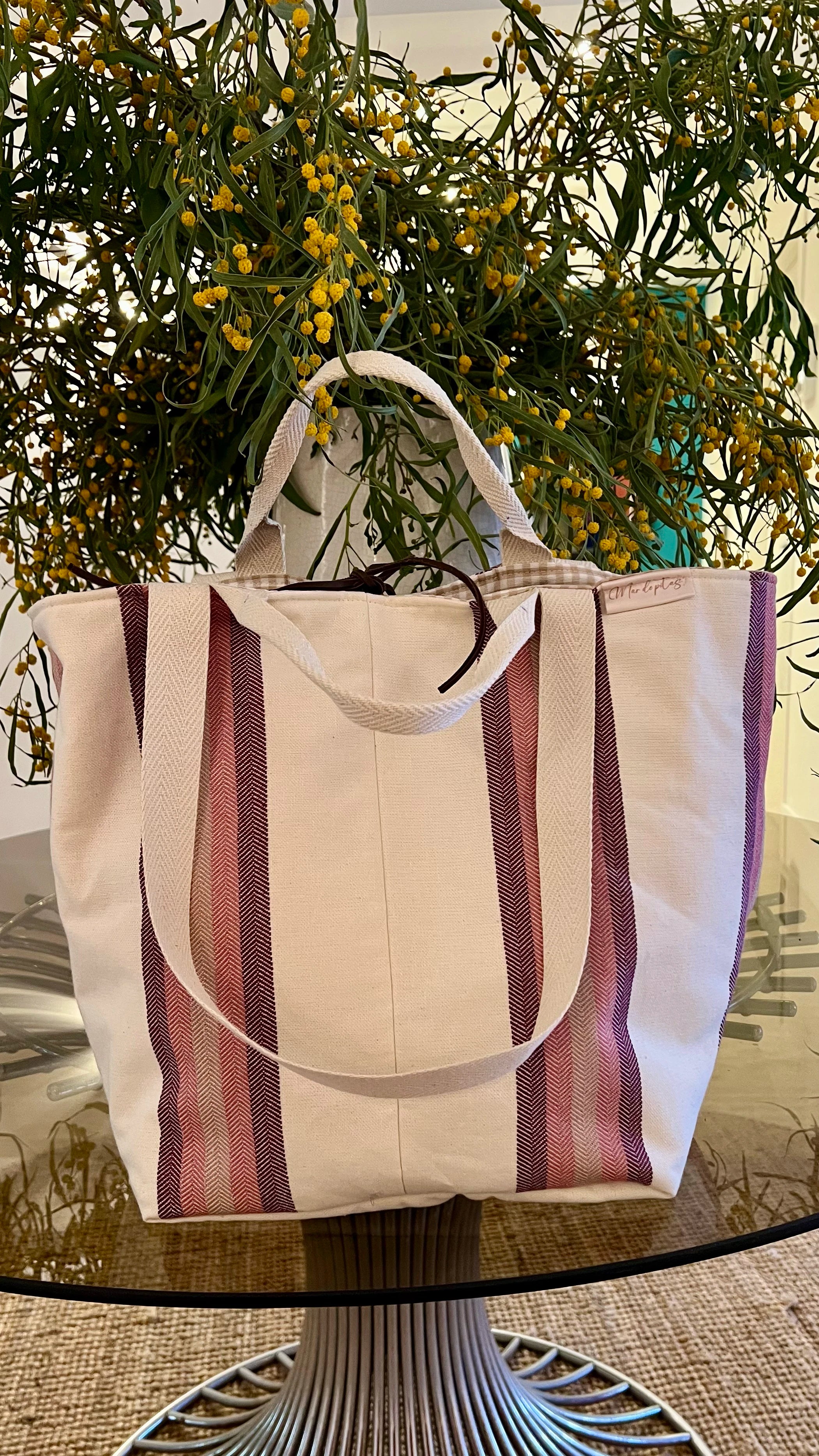 Cabo de Gata rayas rosa